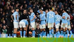 Daniel Farke says ‘fake injury’ gave Pep Guardiola chance for Man City team talk