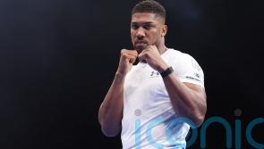 Anthony Joshua returns to the gym following car crash