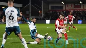 Matty Virtue scores stoppage-time winner as managerless Fleetwood beat Harrogate
