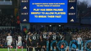 Leeds fans come in for criticism after Ramadan fast break is met with booing