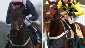 Kopek Des Bordes and Lulamba locking horns in Arkle showdown