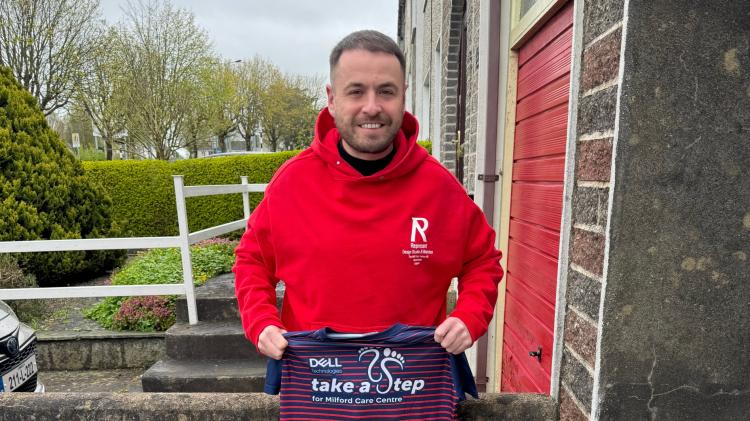 Limerick man Paul limbering up for five half-marathons in May for Milford Care Centre!