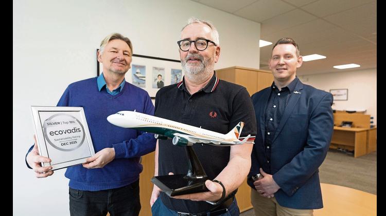 Green Limerick - Aviation firm lands silver rating