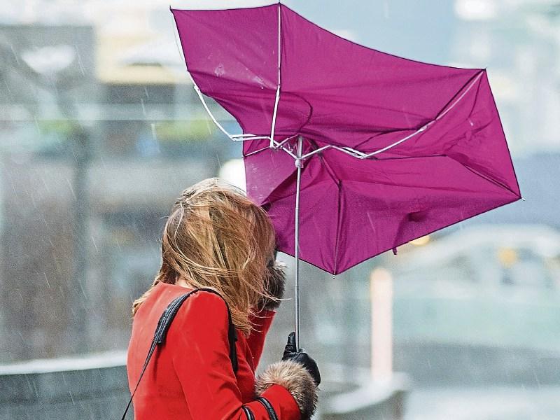 WARNING:  Met Eireann says severe gusts will make driving conditions difficult