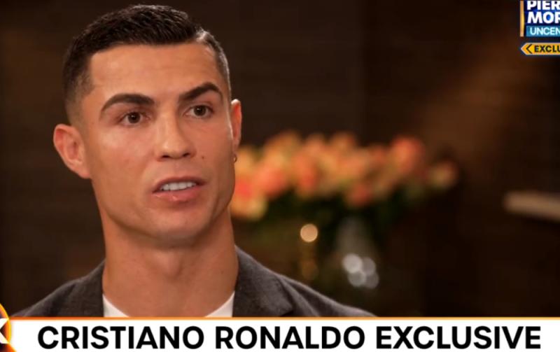 When will the Cristiano Ronaldo and Piers Morgan interview air on television?