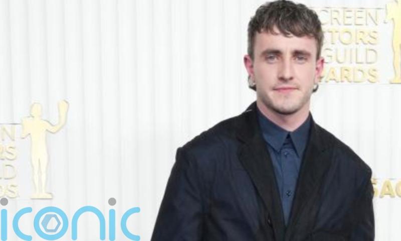 Irish actor Paul Mescal among stars dressed in embellished outfits at SAG Awards