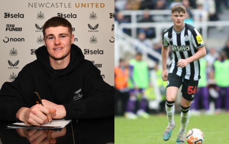 19-year-old Irish defender signs major long-term contract for Newcastle 