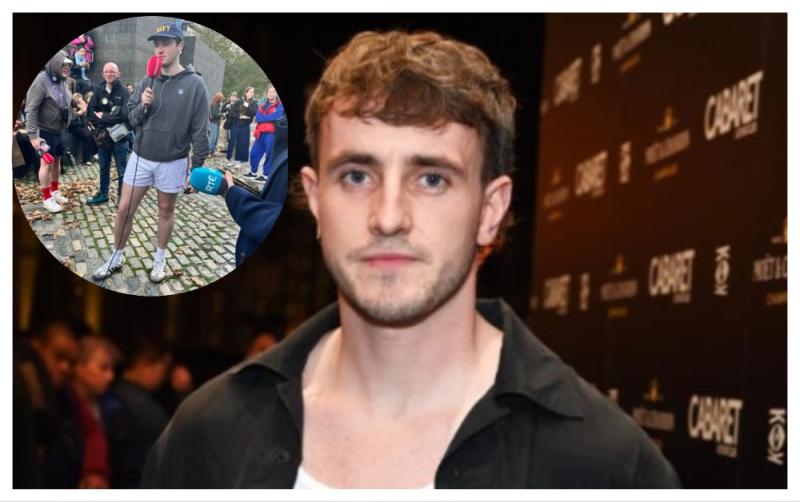 Swarms of lads in GAA shorts descend on Dublin for Paul Mescal look-a-like contest