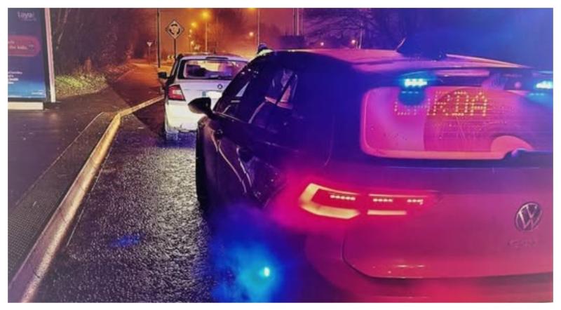 Gardaí seize vehicle for checklist of driving offences