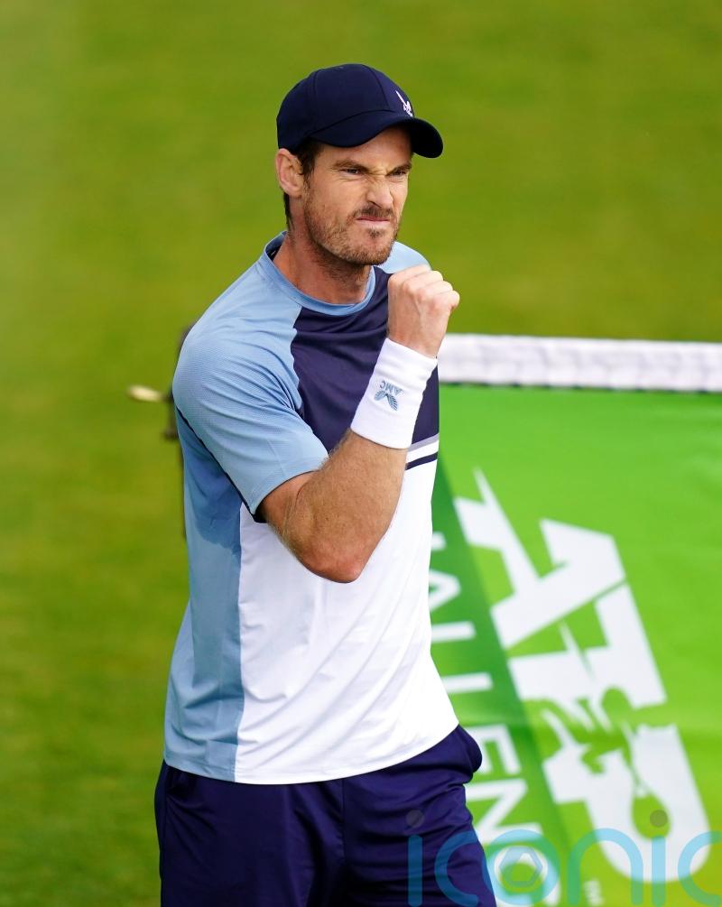 Andy Murray races to victory in first match of his grass-court season