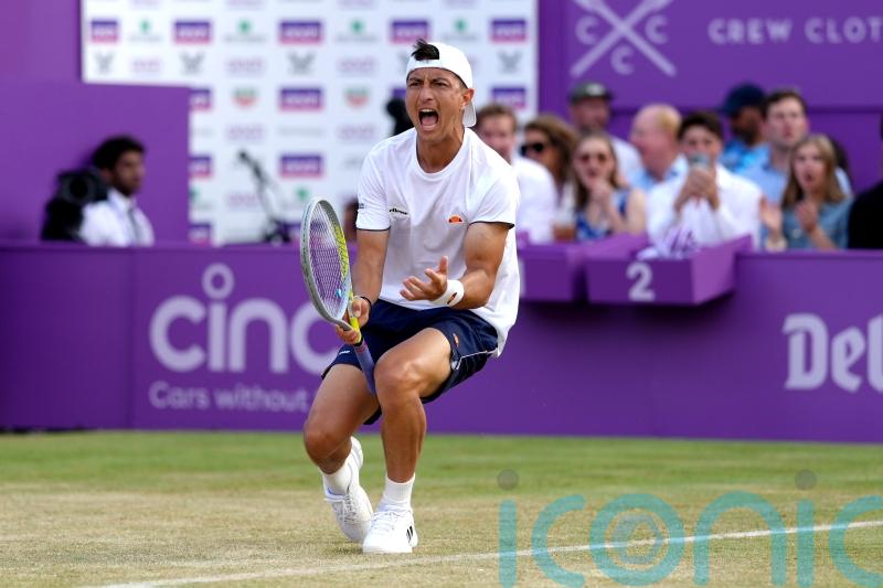 Ryan Peniston savouring best week of his life after reaching quarters at Queen’s