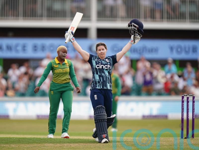 Tammy Beaumont says she felt good out in the middle as England beat South Africa