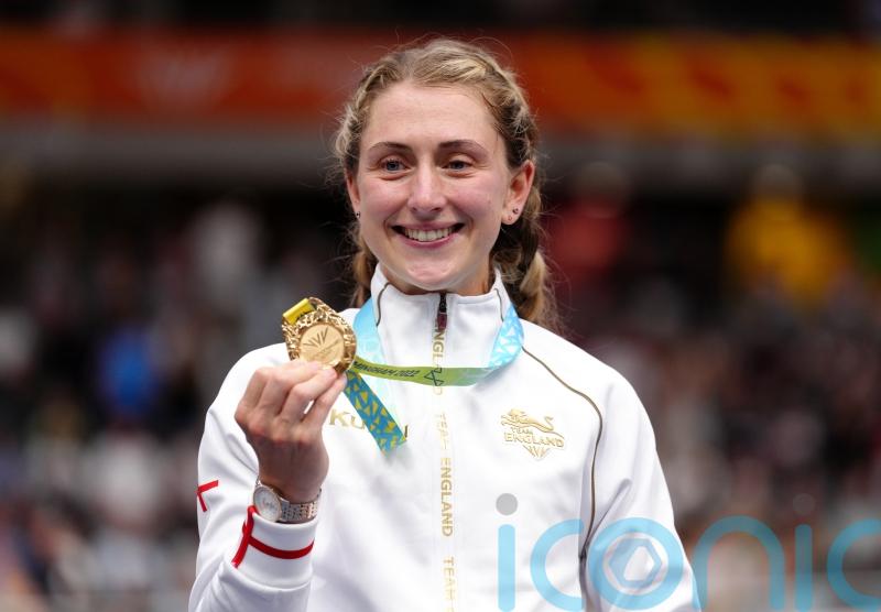 Dame Laura Kenny secures scratch race gold for England at Commonwealth Games