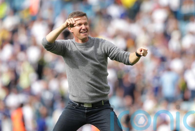 Jesse Marsch laughs off battle with Bruno Lage during Leeds&rsquo; win over Wolves