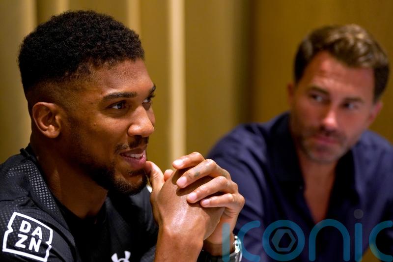 Anthony Joshua relishing underdog tag for Oleksandr Usyk rematch – Eddie Hearn
