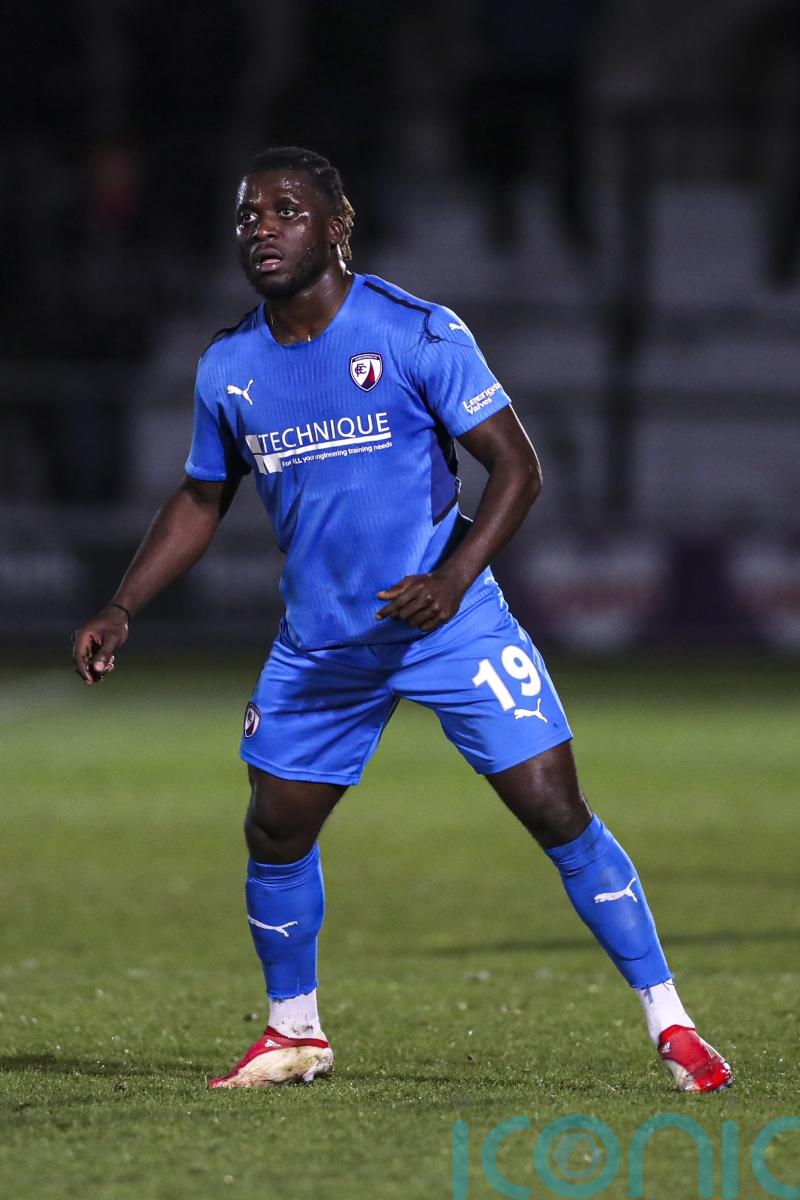 Kabongo Tshimanga’s winner sees Chesterfield go top after comeback at Altrincham