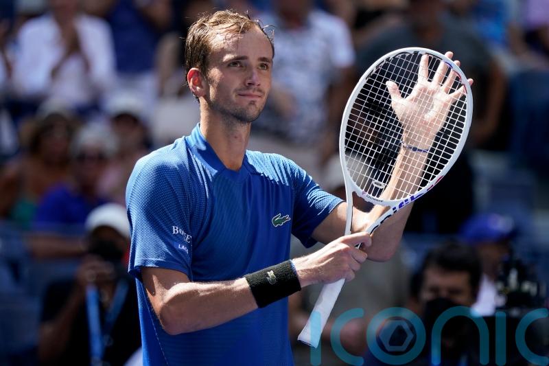 Defending champ Daniil Medvedev starts smoothly as Stefanos Tsitsipas goes home