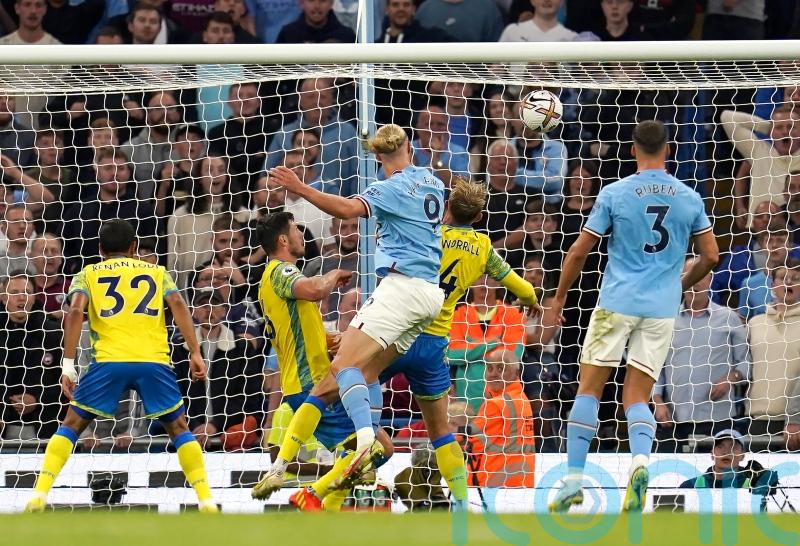 Another hat-trick for Erling Haaland as Man City put six past Nottingham Forest