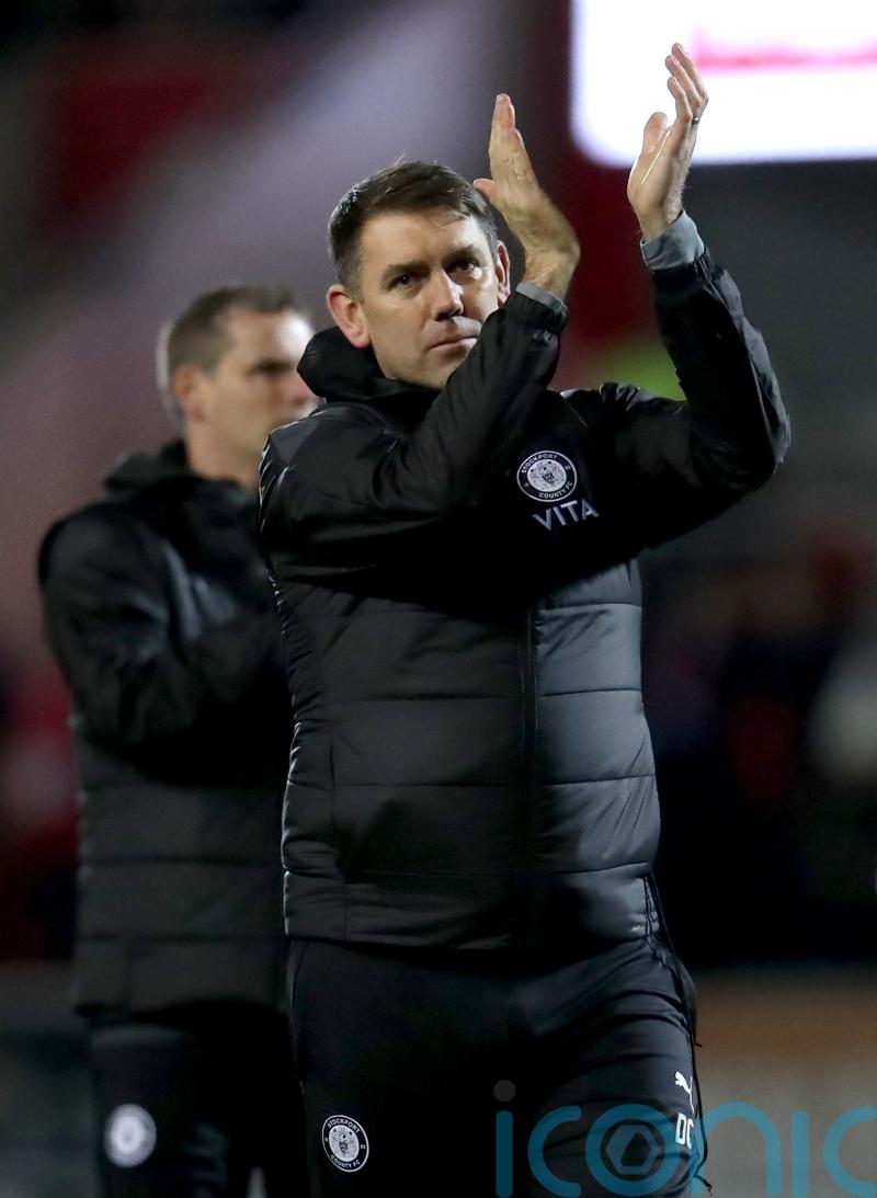 Macauley Southam-Hales remains doubtful for Stockport’s clash with Harrogate