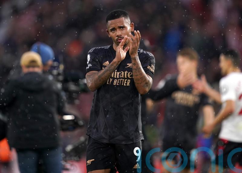 Gabriel Jesus: Arsenal’s draw at Southampton must serve as wake-up call
