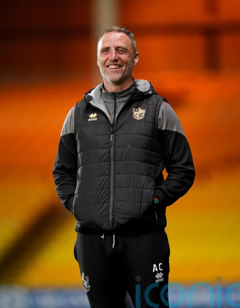 Andy Crosby pleased to round off ‘good month’ with Port Vale