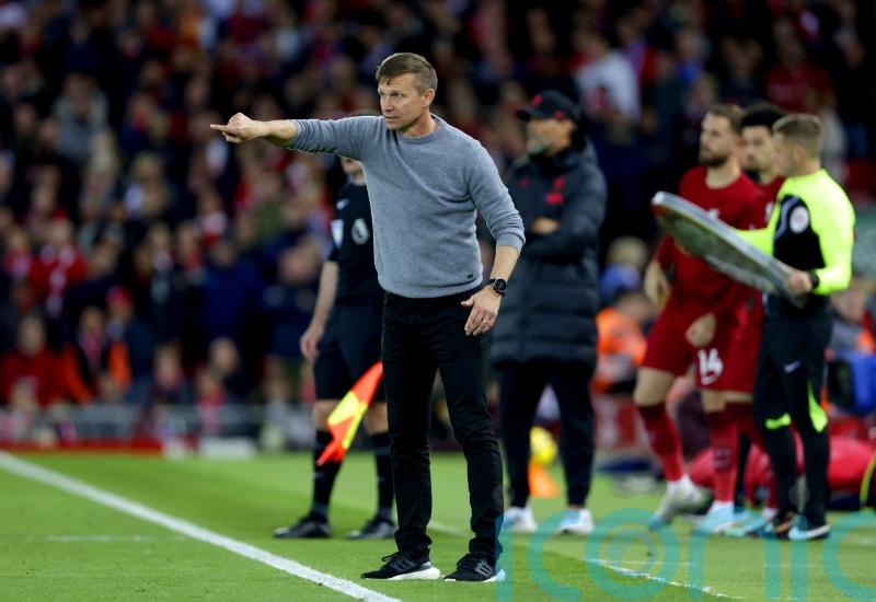 Jesse Marsch happy to &lsquo;stop the bleeding&rsquo; as Leeds stun Liverpool at Anfield