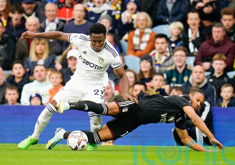 Leeds’ Luis Sinisterra set to be out until after World Cup with foot injury