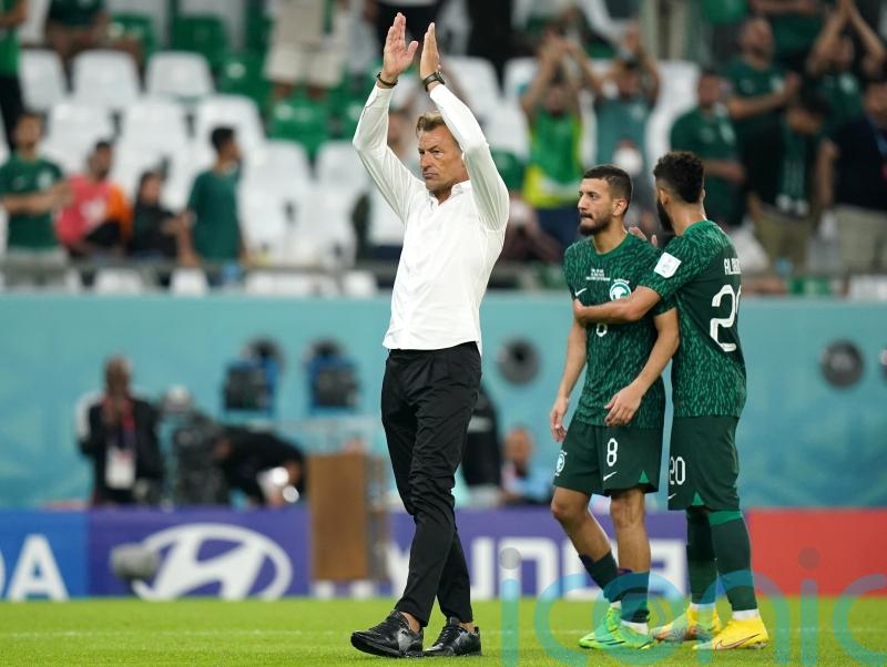 Herve Renard challenges his Saudi Arabia players to make history