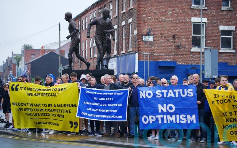 Everton fans group demands answers on whether club is for sale
