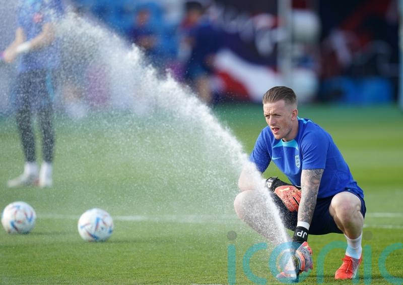 Jordan Pickford keeping his eye on the ball as England prepare for France clash