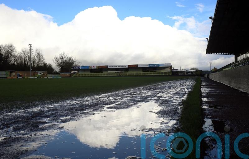 Waterlogged pitch postpones Forest Green’s FA Cup tie with Birmingham