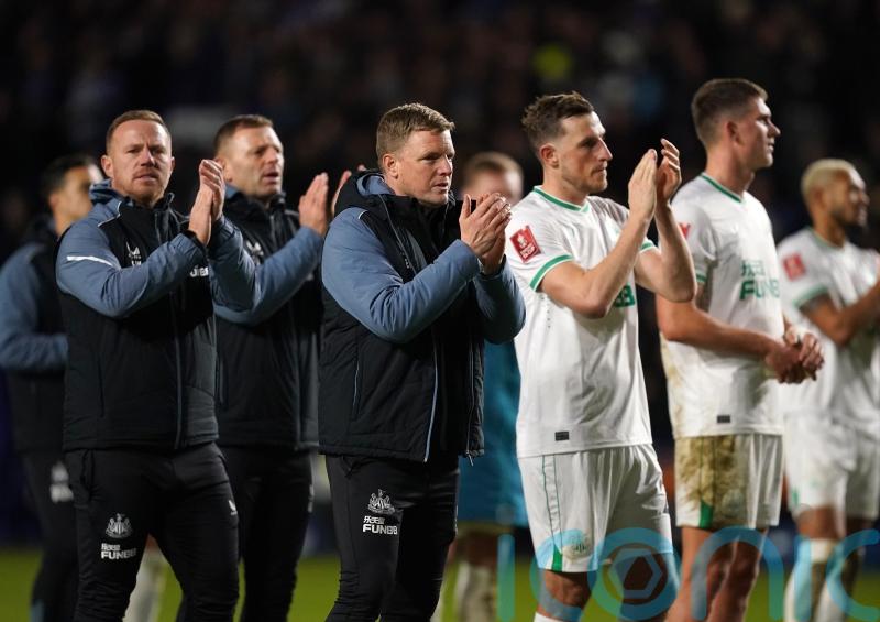 Eddie Howe rues Newcastle’s squad depth after shock exit to Sheffield Wednesday
