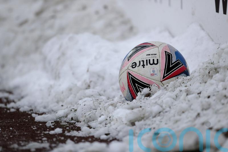Freezing temperatures hamper weekend sporting fixtures