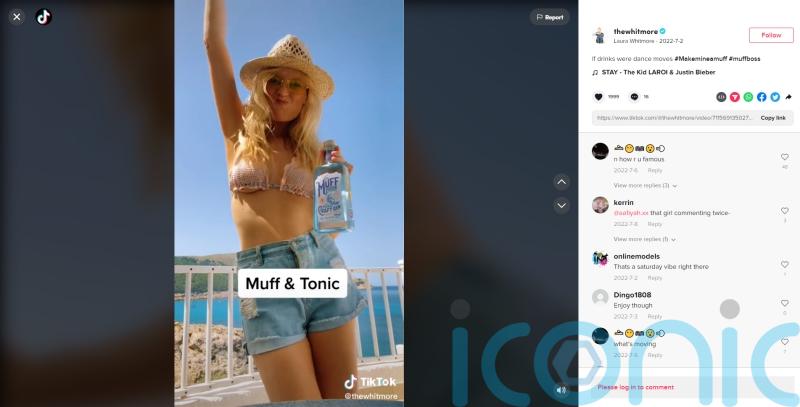 Laura Whitmore’s social media posts for Irish alcohol brand banned