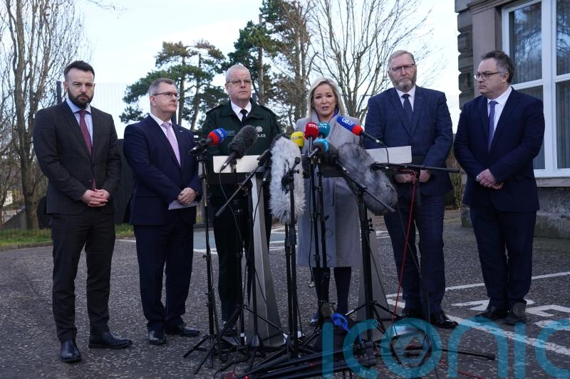Stormont leaders ‘united as one voice’ to condemn shooting of senior detective