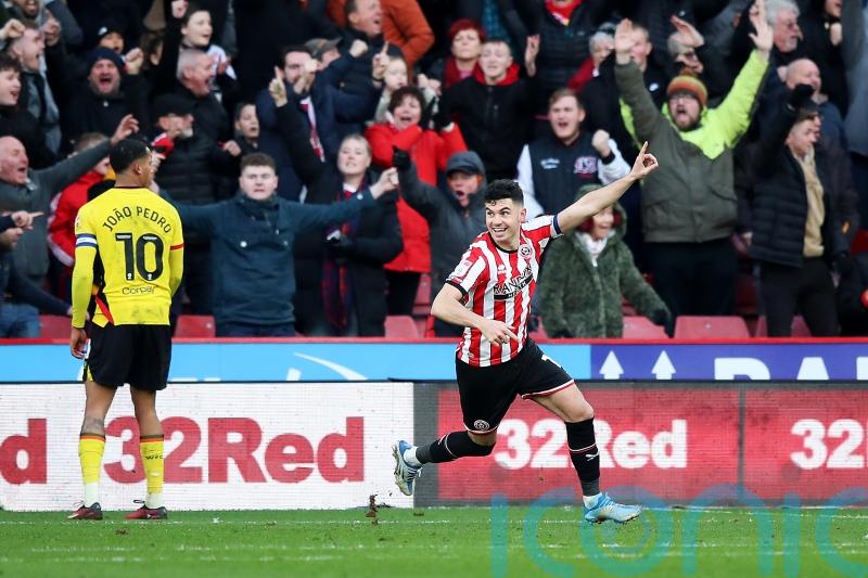 Sheffield United overcome Championship promotion rivals Watford with narrow win