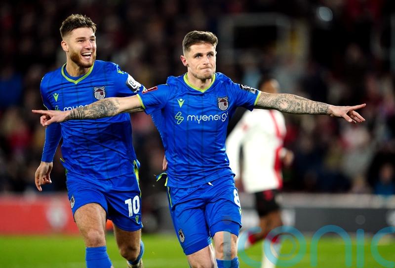 Southampton dumped out of FA Cup by Gavan Holohan’s double for Grimsby