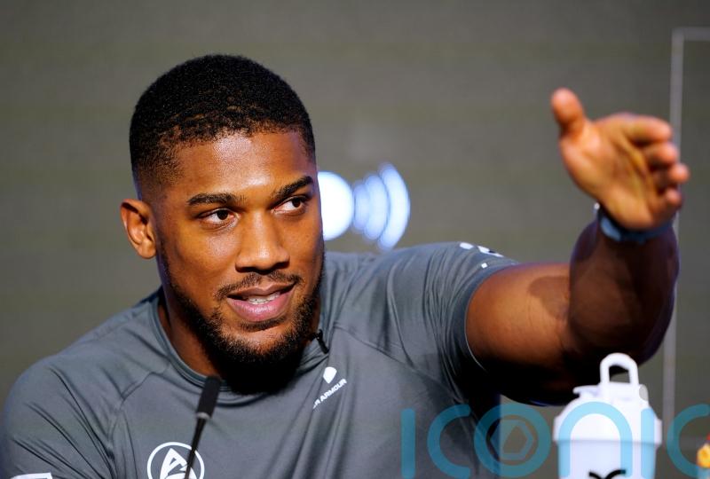 Anthony Joshua tells his critics to speak to him directly