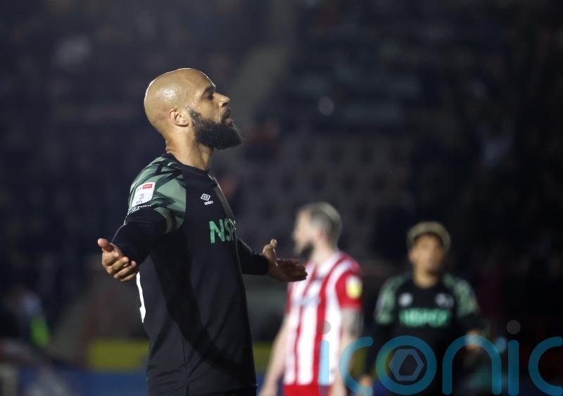 David McGoldrick&rsquo;s brace keeps Derby in play-off hunt