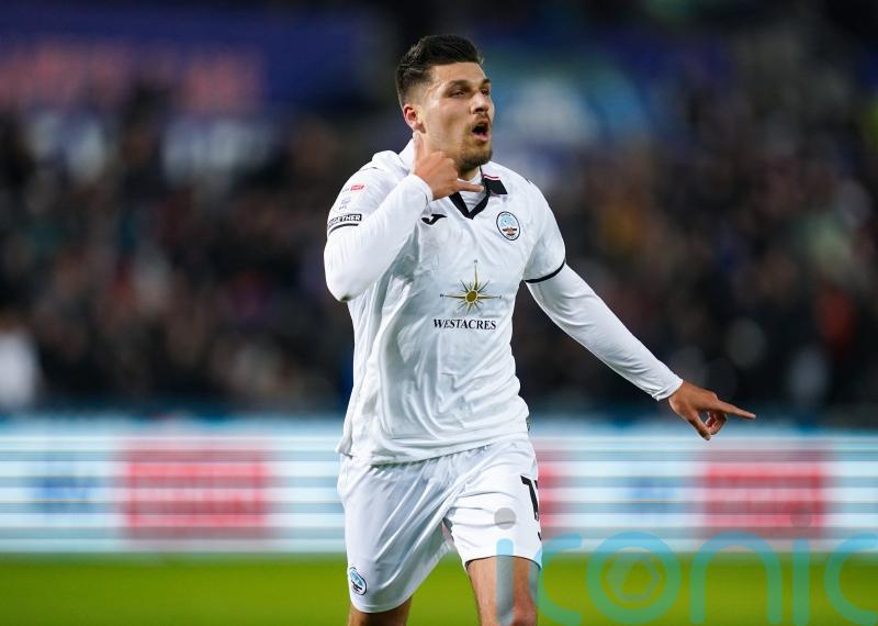 Joel Piroe dents Preston’s play-off hopes after mass touchline brawl in Swansea