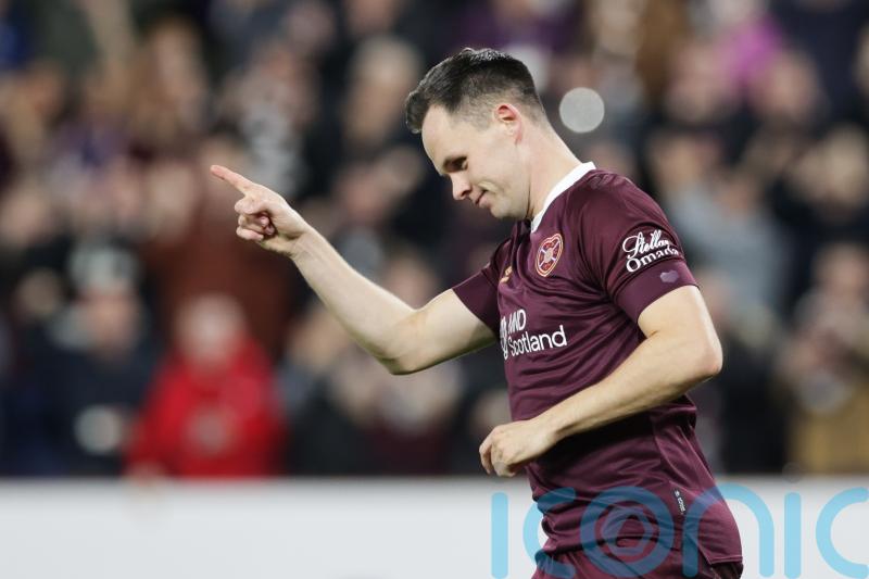 Lawrence Shankland hits hat-trick as Hearts rout Ross County