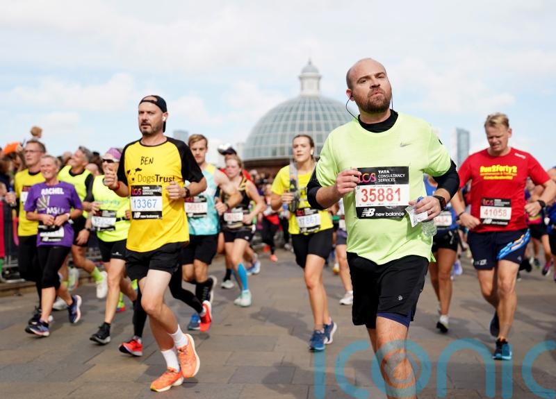 TCS app makes sure London Marathon runners get a boost just when they need it