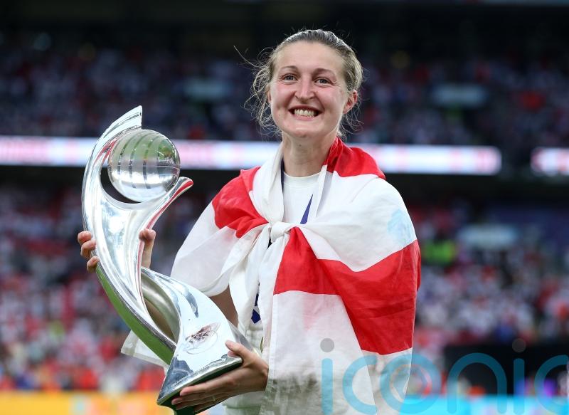 Retired England forward Ellen White announces birth of baby girl
