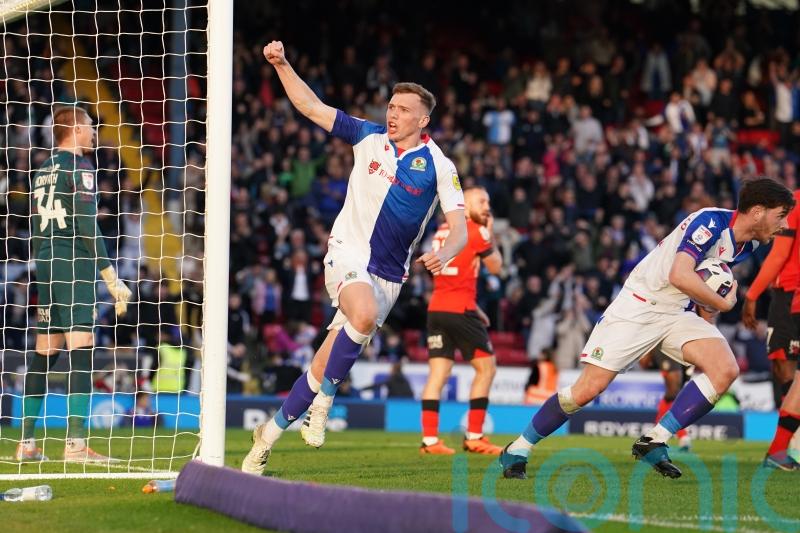 Hayden Carter nets late equaliser to keep Blackburn’s faint play-off hopes alive