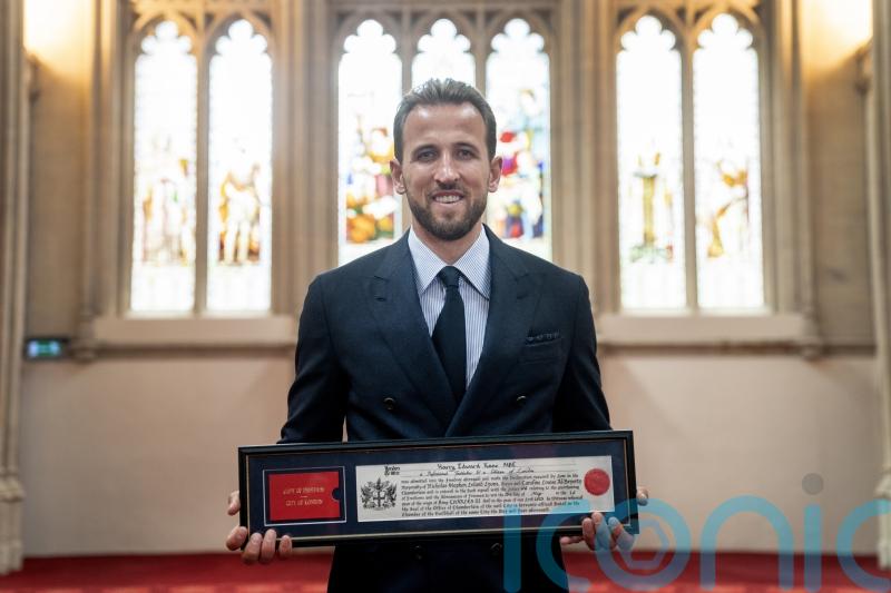 Harry Kane ‘extremely grateful’ to London after receiving Freedom of the City