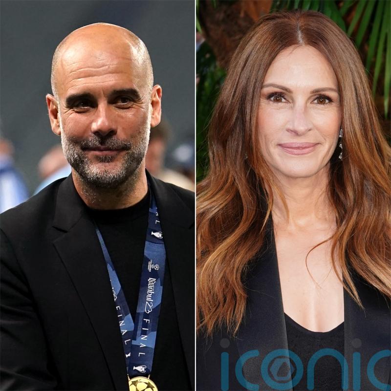 Pretty Woman makes Pep Guardiola’s day as Julia Roberts hails Man City champions