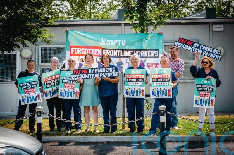 ‘Forgotten’ frontline workers demand pandemic recognition payment