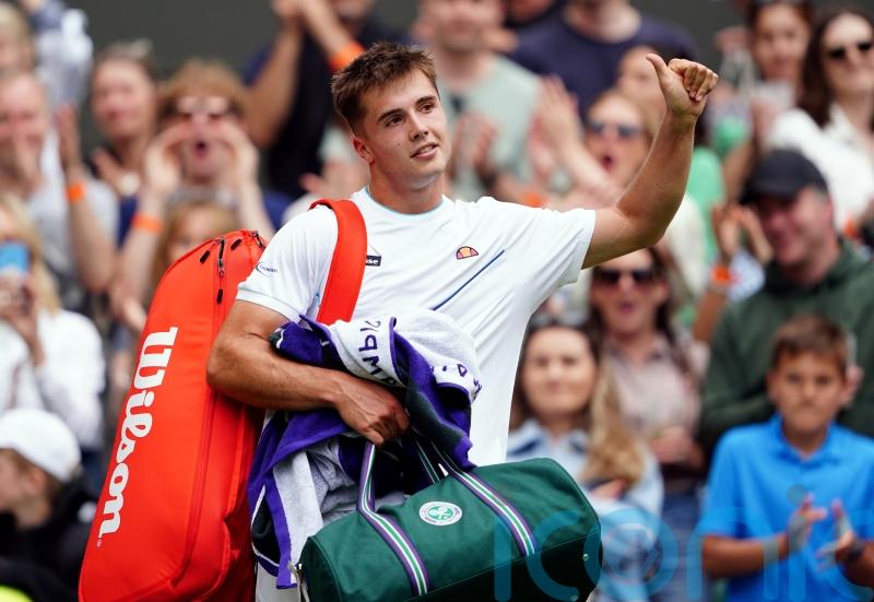 Arthur Fery could turn pro after gaining confidence from playing Daniil Medvedev