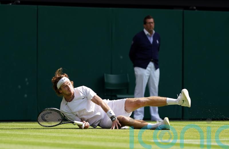 Andrey Rublev hits ‘one of Wimbledon’s great shots’ in epic Centre Court win