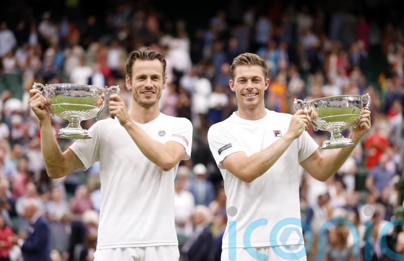 Neal Skupski provides rare British men’s doubles success at Wimbledon